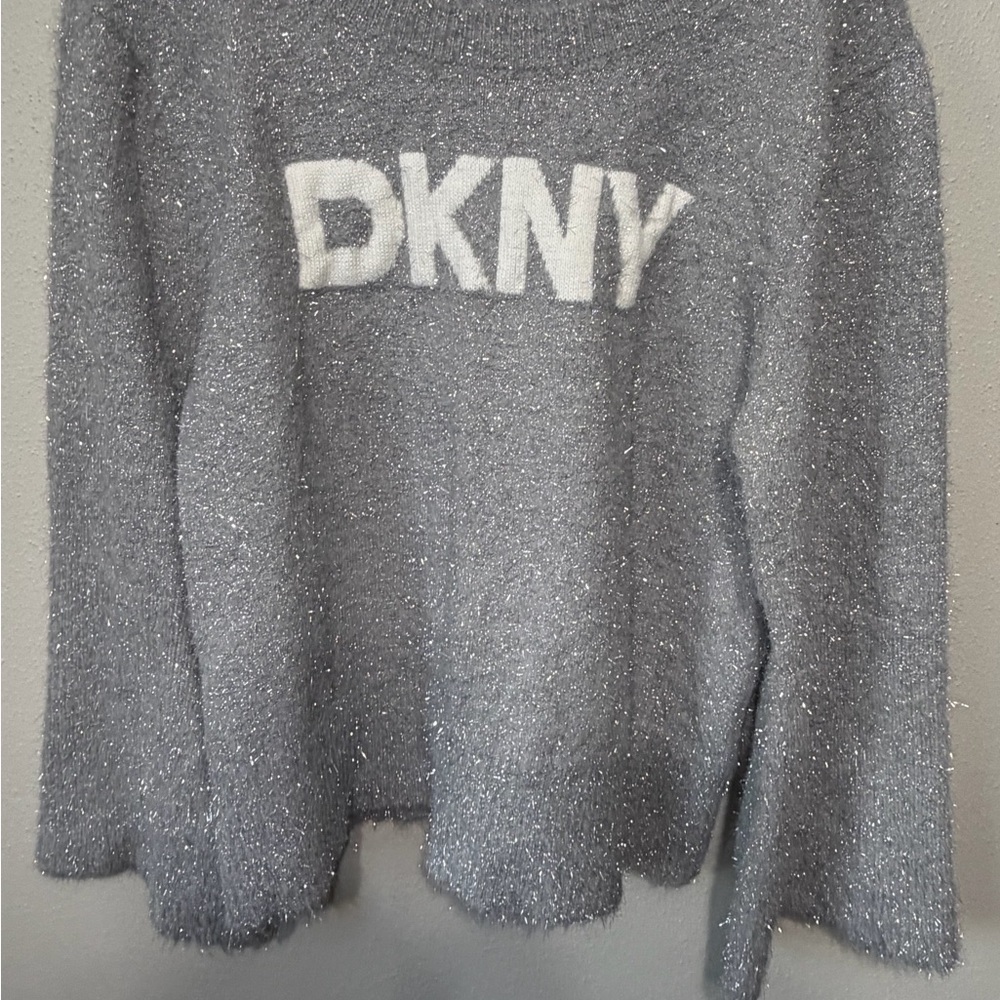 New DKNY Women's Charcoal Gray Sweater